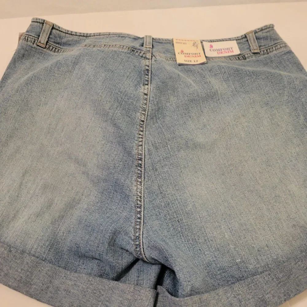 BRAND NEW COMFORT DENIM SHORT - Picture 13 of 16